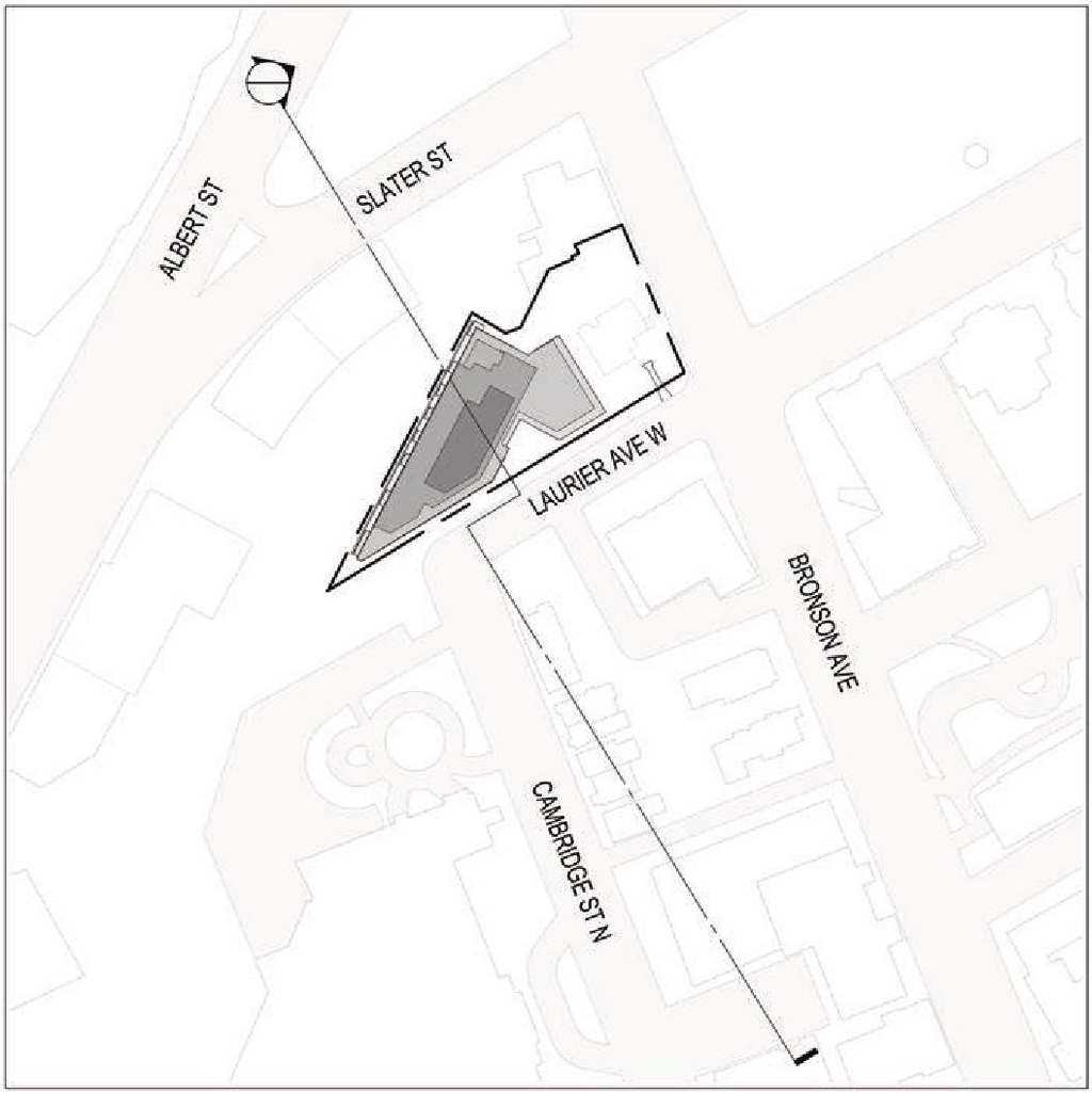 Construction site plan for project from page 19 of the file '2024-12-18 - Urban Design Brief - D02-02-24-0079'
