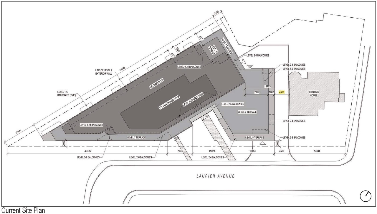 Construction site plan for project from page 20 of the file '2024-12-18 - Urban Design Brief - D02-02-24-0079'