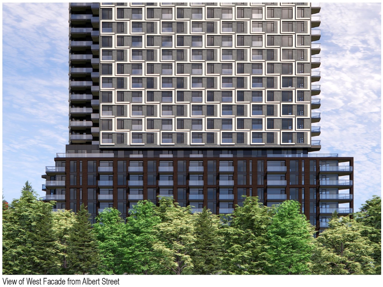 Rendering of building from page 10 of the file '2025-11-26 - UDRP Report - D02-02-24-0079'