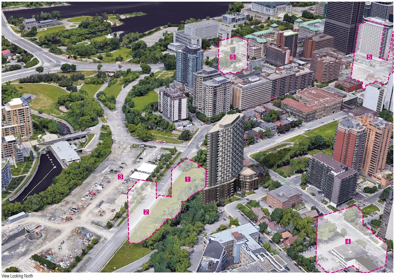 Construction site plan for project from page 18 of the file '2025-11-26 - UDRP Report - D02-02-24-0079'
