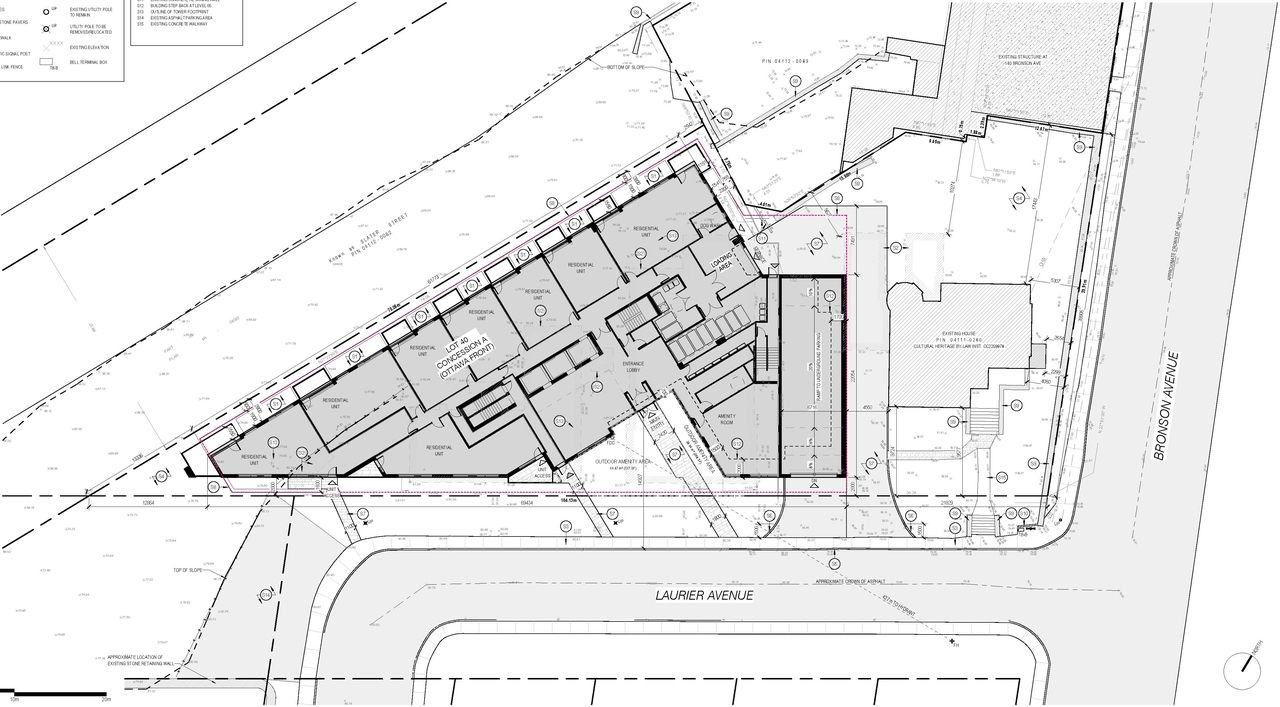 Construction site plan for project from page 32 of the file '2025-11-26 - UDRP Report - D02-02-24-0079'