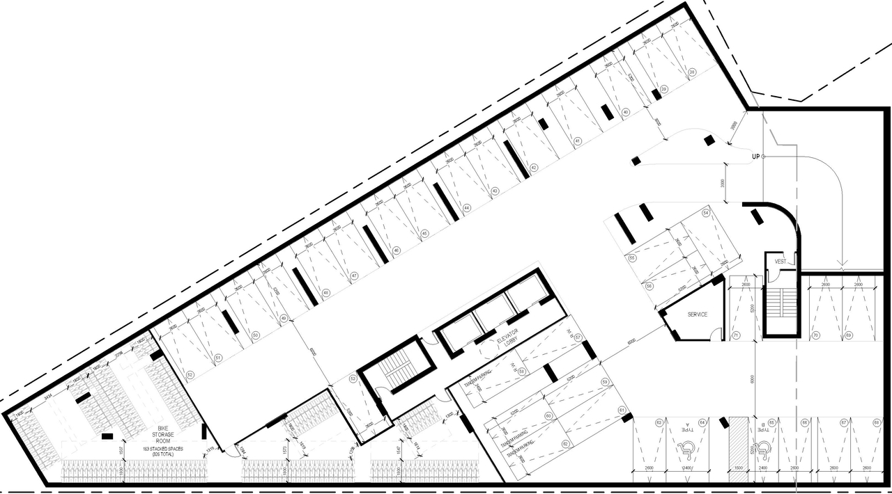 Floor plan for project from page 33 of the file '2025-11-26 - UDRP Report - D02-02-24-0079'