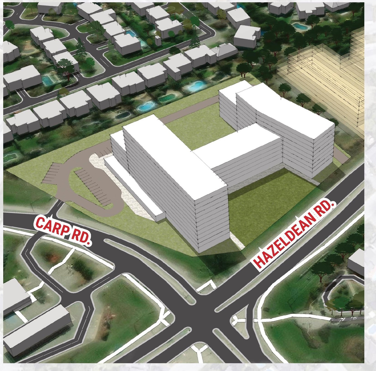 Construction site plan for project from page 17 of the file '2025-03-13 - UDRP Report - D02-02-24-0086'