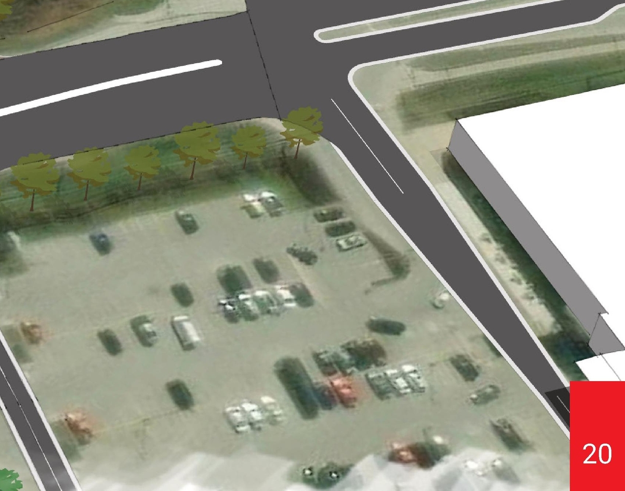Construction site plan for project from page 20 of the file '2025-03-13 - UDRP Report - D02-02-24-0086'
