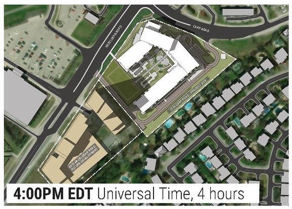Construction site plan for project from page 23 of the file '2025-03-13 - UDRP Report - D02-02-24-0086'
