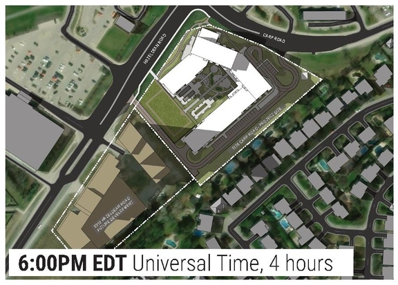 Construction site plan for project from page 23 of the file '2025-03-13 - UDRP Report - D02-02-24-0086'