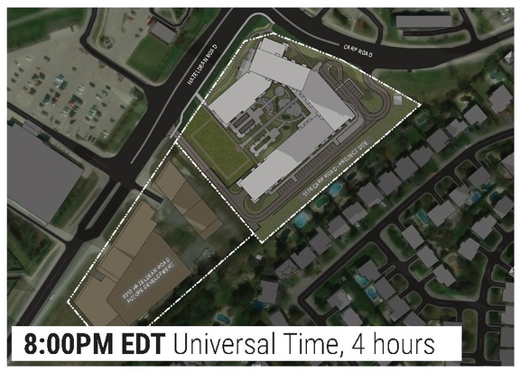 Construction site plan for project from page 23 of the file '2025-03-13 - UDRP Report - D02-02-24-0086'