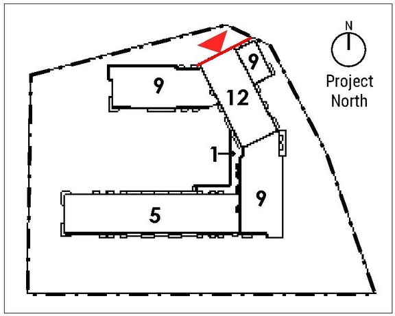 Construction site plan for project from page 56 of the file '2025-03-13 - UDRP Report - D02-02-24-0086'