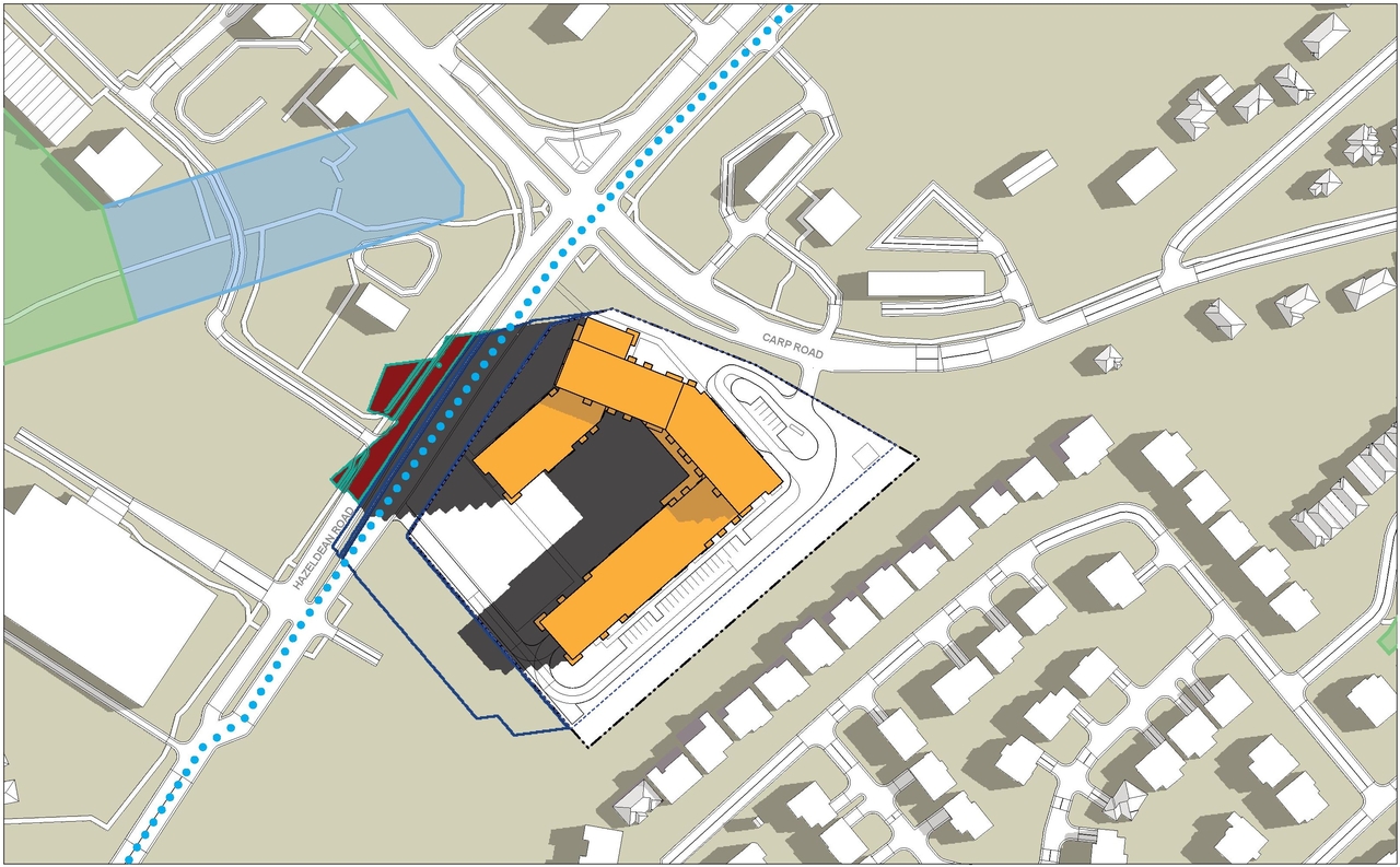 Construction site plan for project from page 69 of the file '2025-03-13 - UDRP Report - D02-02-24-0086'