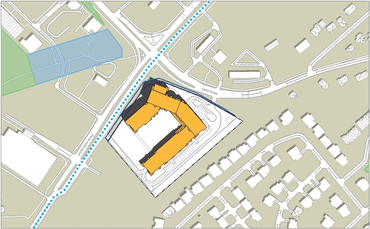 Construction site plan for project from page 73 of the file '2025-03-13 - UDRP Report - D02-02-24-0086'