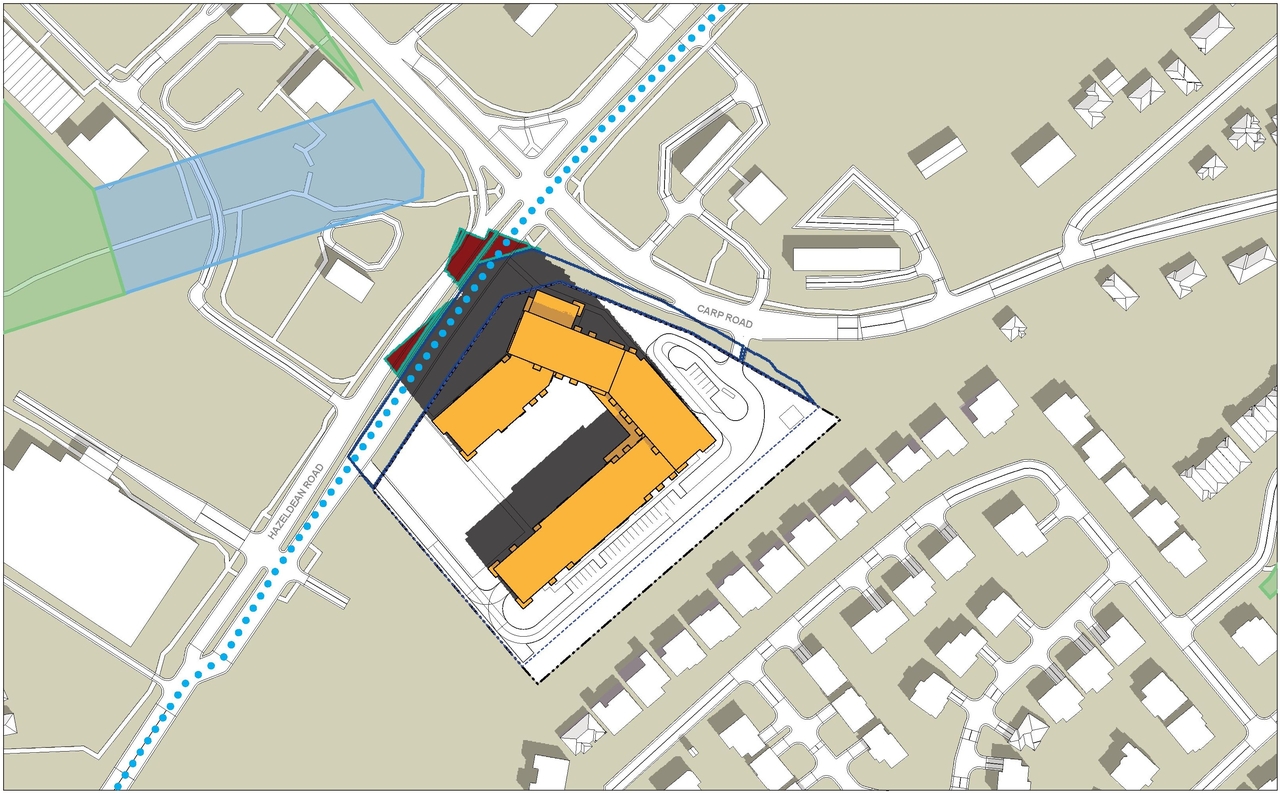Construction site plan for project from page 85 of the file '2025-03-13 - UDRP Report - D02-02-24-0086'