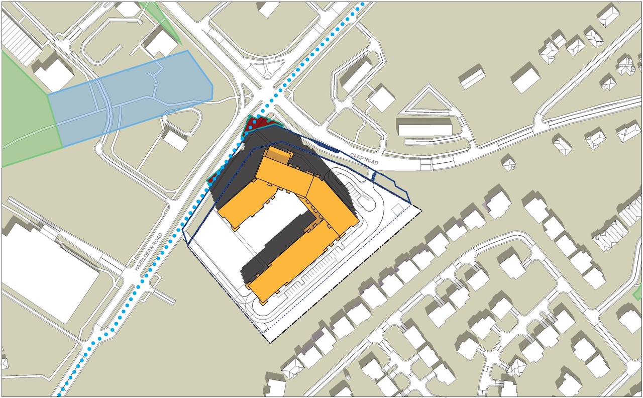 Construction site plan for project from page 86 of the file '2025-03-13 - UDRP Report - D02-02-24-0086'