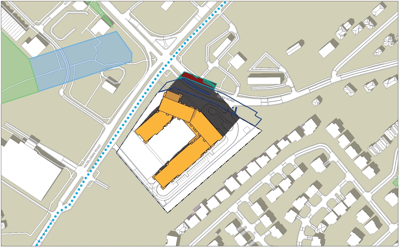 Construction site plan for project from page 89 of the file '2025-03-13 - UDRP Report - D02-02-24-0086'