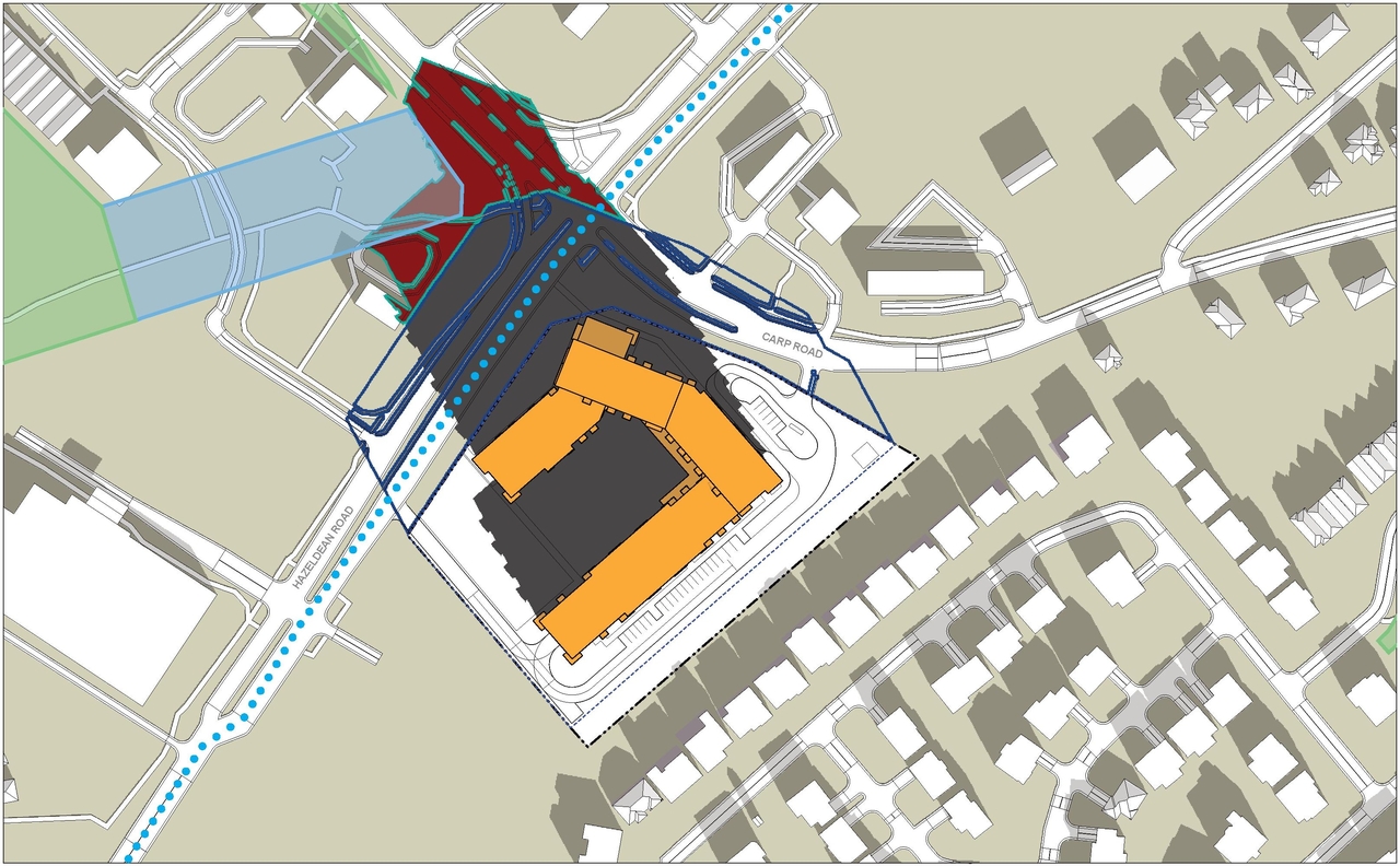 Construction site plan for project from page 94 of the file '2025-03-13 - UDRP Report - D02-02-24-0086'