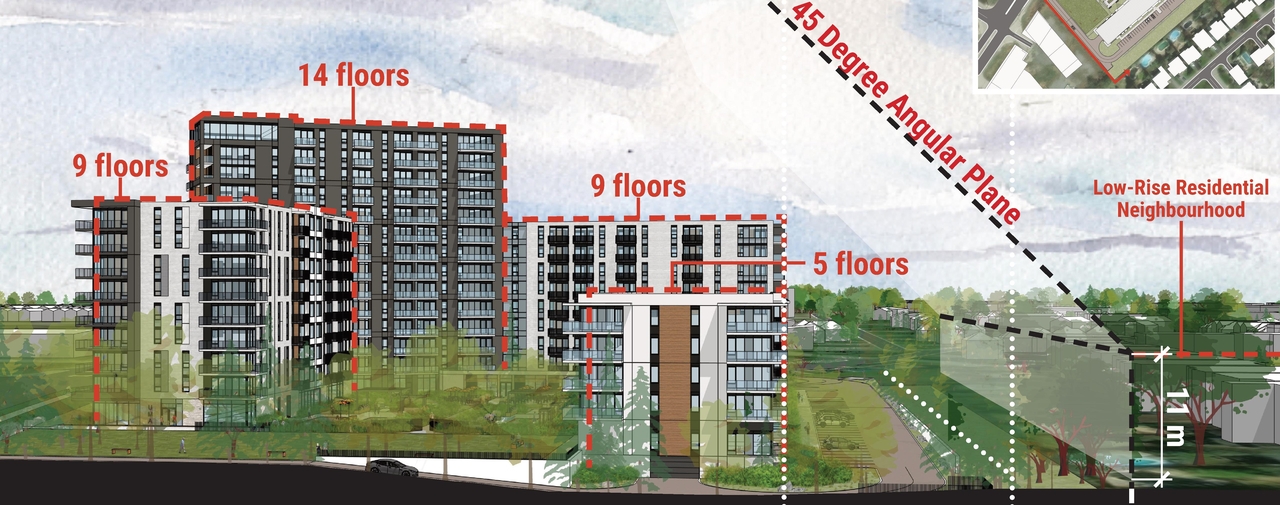 Floor plan for project from page 23 of the file '2025-04-03 - UDRP DESIGN BRIEF - D02-02-24-0086'