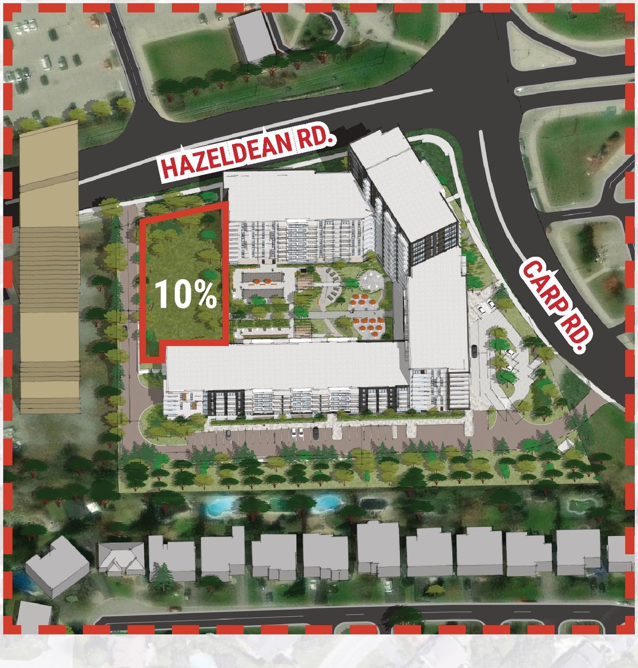 Construction site plan for project from page 25 of the file '2025-04-03 - UDRP DESIGN BRIEF - D02-02-24-0086'