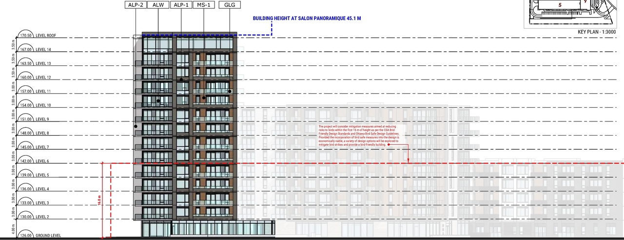 Rendering of building from page 62 of the file '2025-04-03 - UDRP DESIGN BRIEF - D02-02-24-0086'