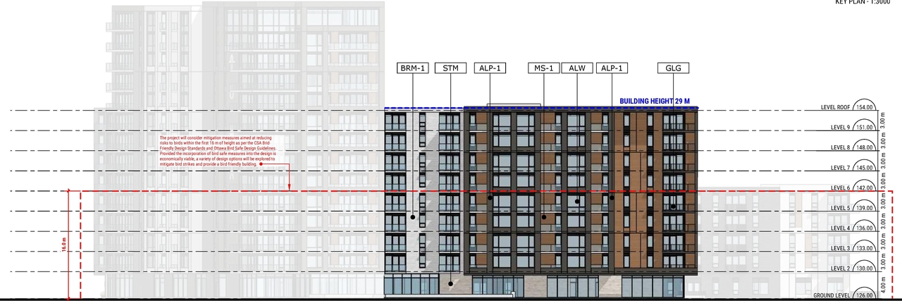 Rendering of building from page 63 of the file '2025-04-03 - UDRP DESIGN BRIEF - D02-02-24-0086'