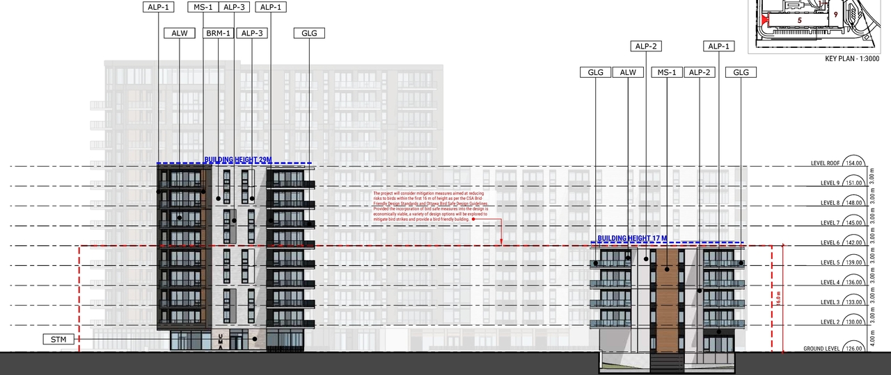 Rendering of building from page 68 of the file '2025-04-03 - UDRP DESIGN BRIEF - D02-02-24-0086'