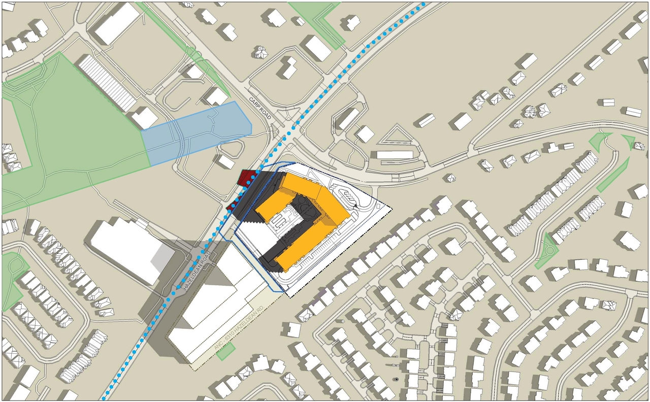 Construction site plan for project from page 77 of the file '2025-04-03 - UDRP DESIGN BRIEF - D02-02-24-0086'