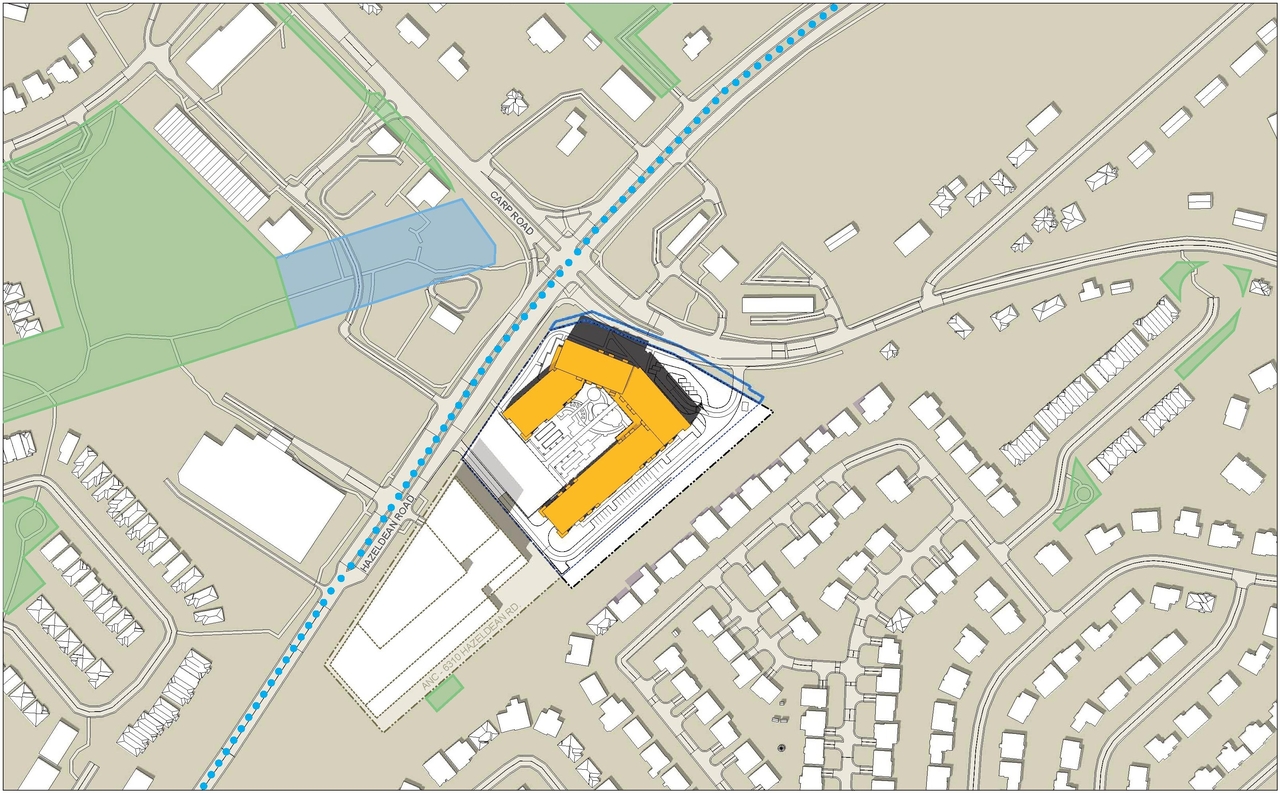 Construction site plan for project from page 82 of the file '2025-04-03 - UDRP DESIGN BRIEF - D02-02-24-0086'