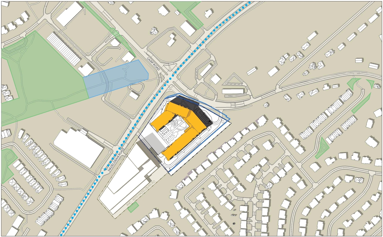 Construction site plan for project from page 83 of the file '2025-04-03 - UDRP DESIGN BRIEF - D02-02-24-0086'