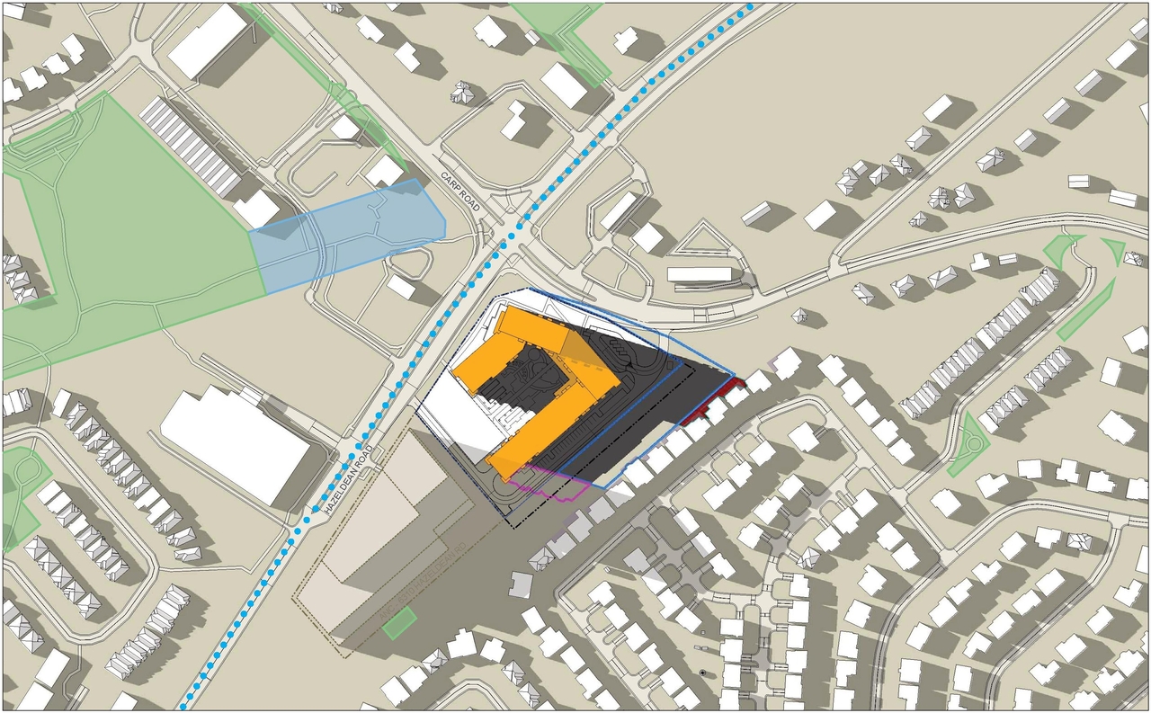 Construction site plan for project from page 87 of the file '2025-04-03 - UDRP DESIGN BRIEF - D02-02-24-0086'