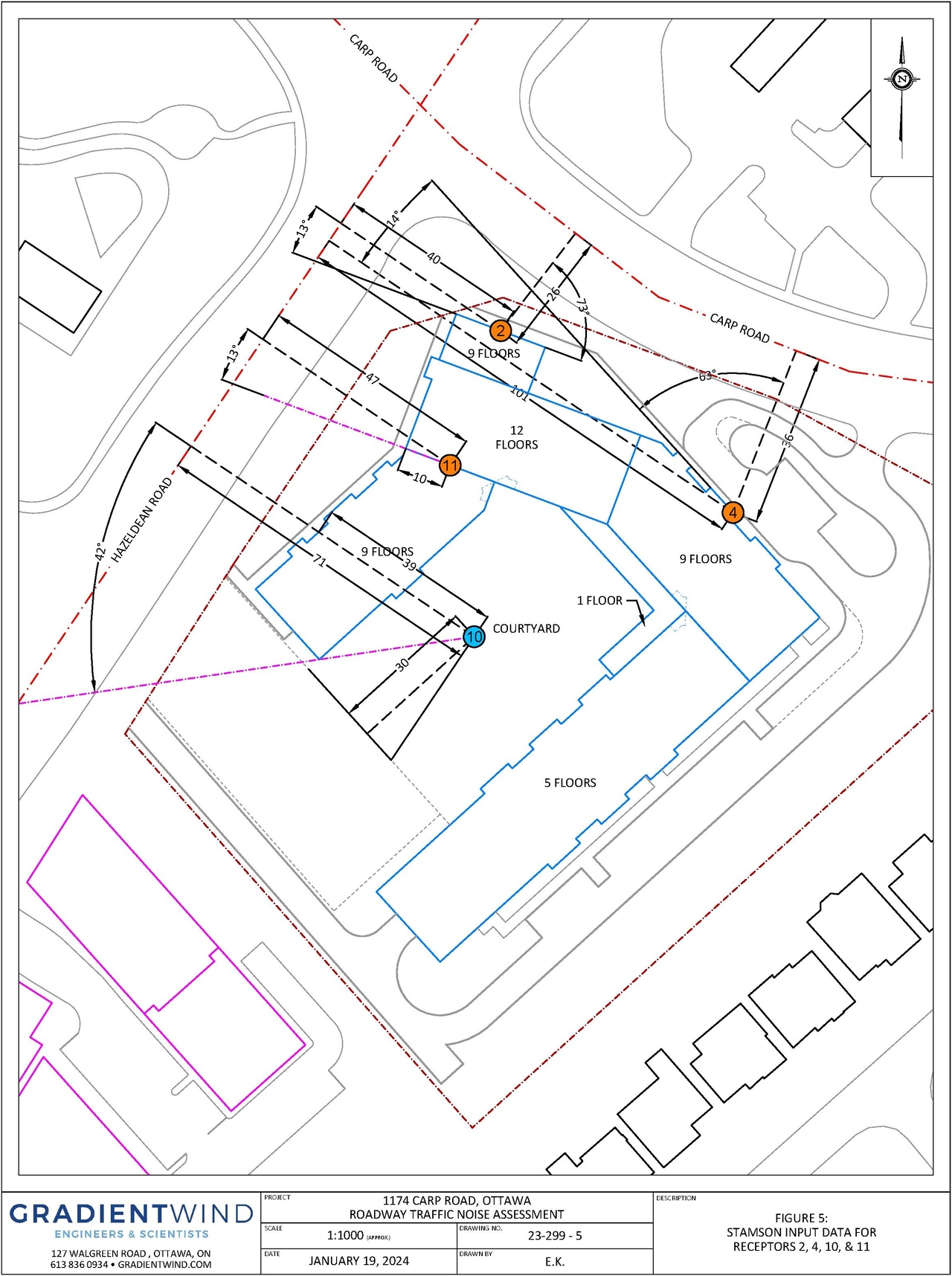 Construction site plan for project from page 158 of the file '2025-04-03 - UDRP DESIGN BRIEF - D02-02-24-0086'
