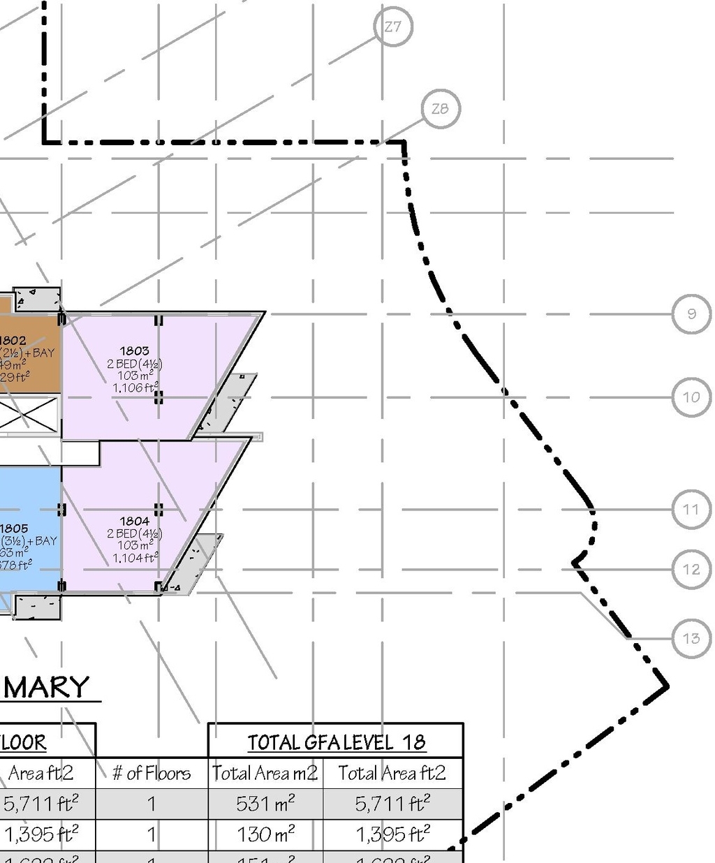 Construction site plan for project from page 51 of the file '2025-03-20 - UDRP Report - D02-02-24-0089'