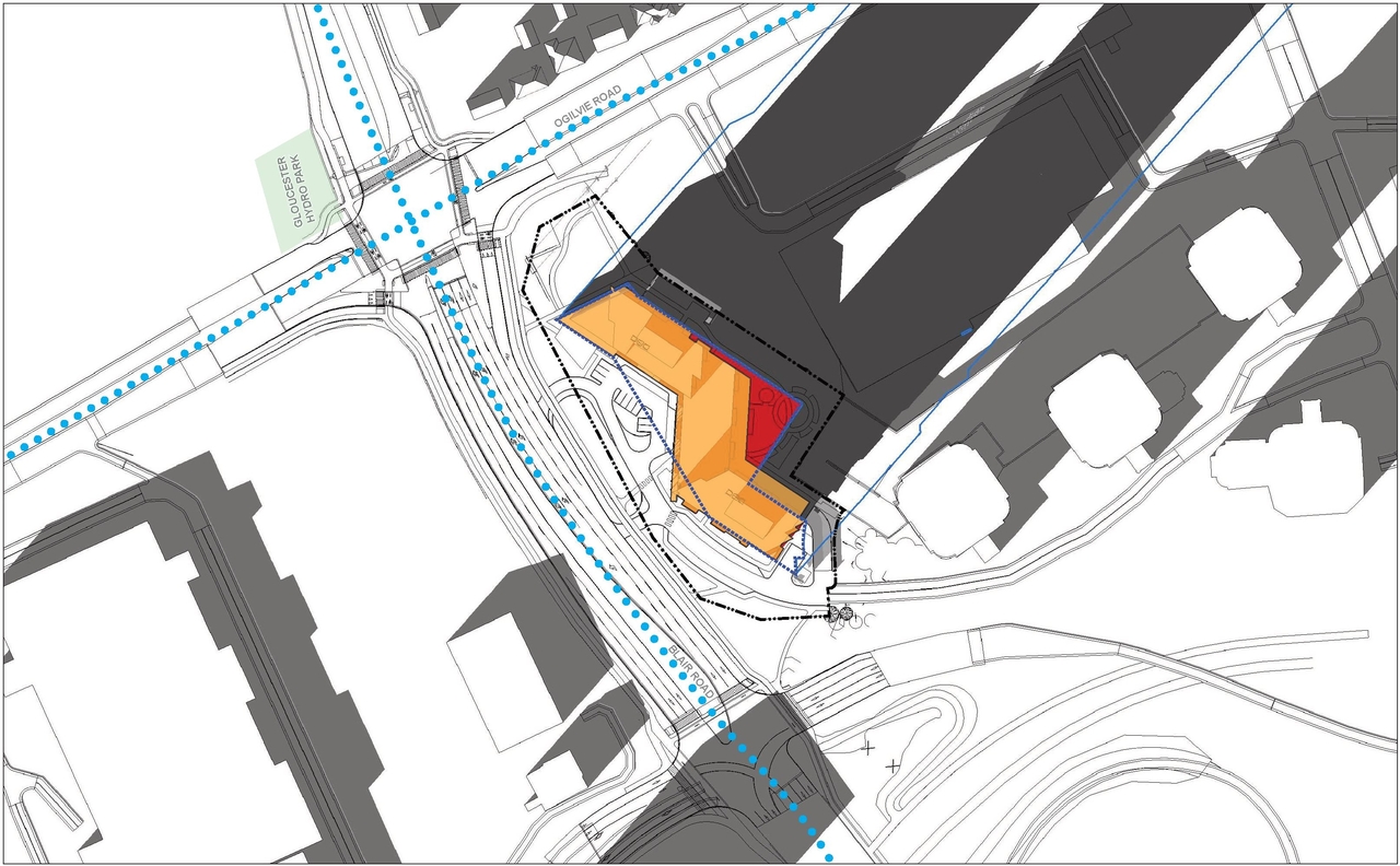 Construction site plan for project from page 92 of the file '2025-03-20 - UDRP Report - D02-02-24-0089'
