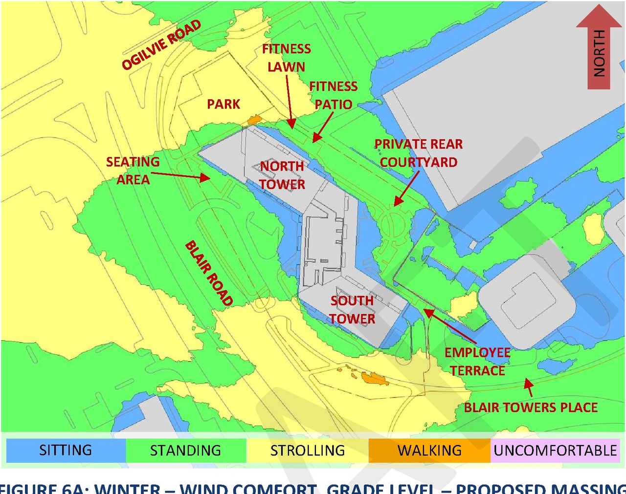 Construction site plan for project from page 135 of the file '2025-03-20 - UDRP Report - D02-02-24-0089'
