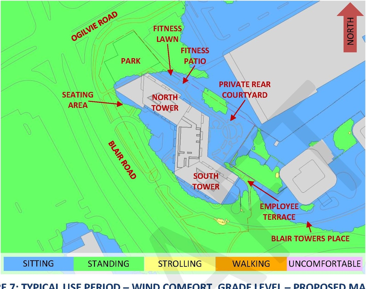 Construction site plan for project from page 136 of the file '2025-03-20 - UDRP Report - D02-02-24-0089'