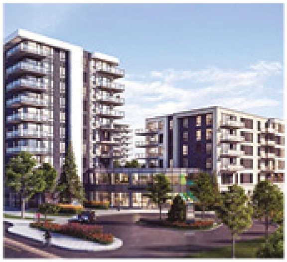 Rendering of building from page 2 of the file '2025-03-20 - Urban Design Brief - D02-02-24-0089'