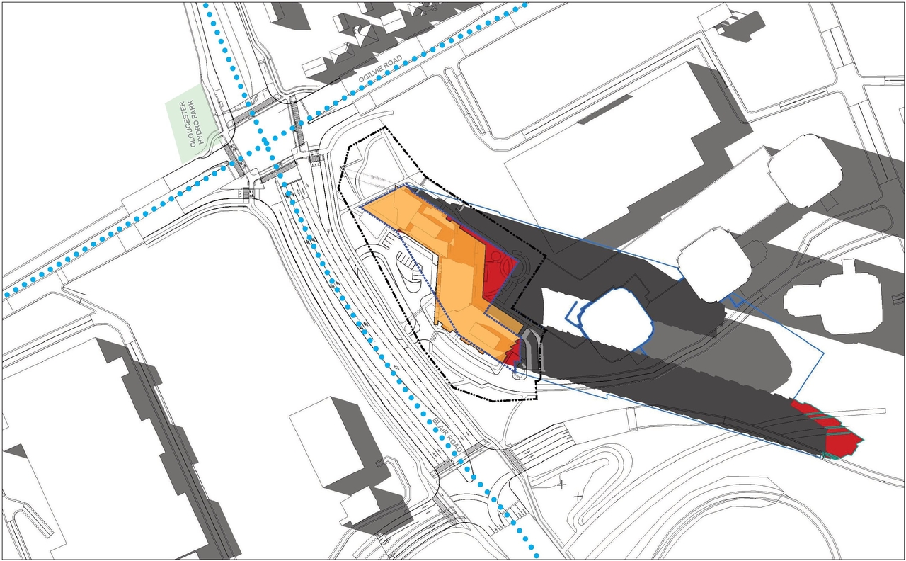 Construction site plan for project from page 74 of the file '2025-03-20 - Urban Design Brief - D02-02-24-0089'