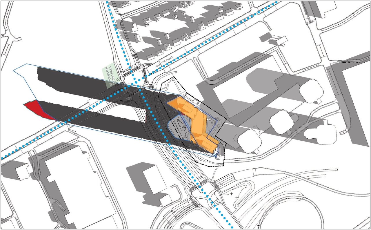 Construction site plan for project from page 76 of the file '2025-03-20 - Urban Design Brief - D02-02-24-0089'