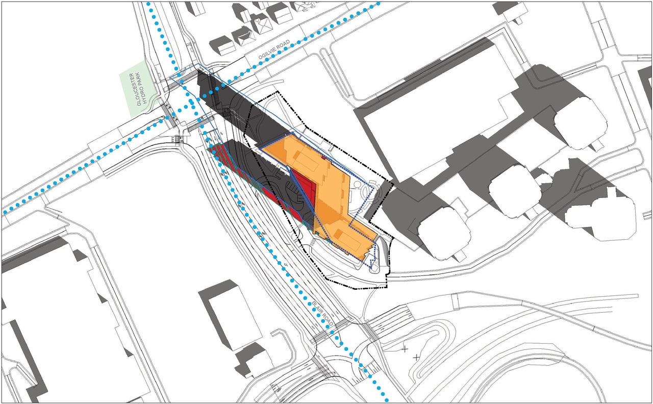Construction site plan for project from page 78 of the file '2025-03-20 - Urban Design Brief - D02-02-24-0089'