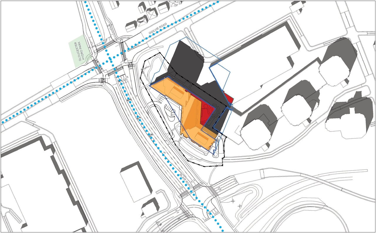 Construction site plan for project from page 82 of the file '2025-03-20 - Urban Design Brief - D02-02-24-0089'