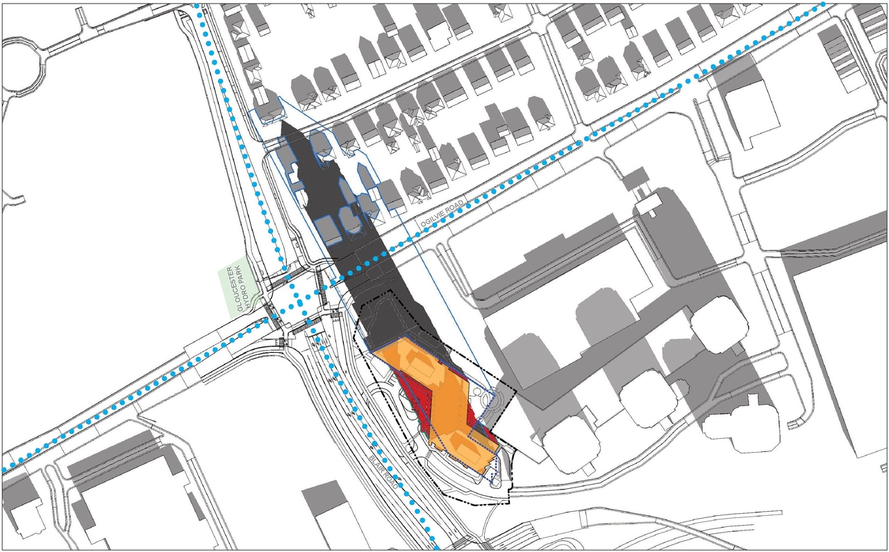 Construction site plan for project from page 88 of the file '2025-03-20 - Urban Design Brief - D02-02-24-0089'