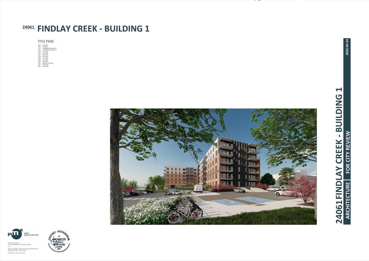 Rendering of building from page 1 of the file '2025-05-12 - Building 1 Floor Plans & Elevations - D02-02-25-0005'