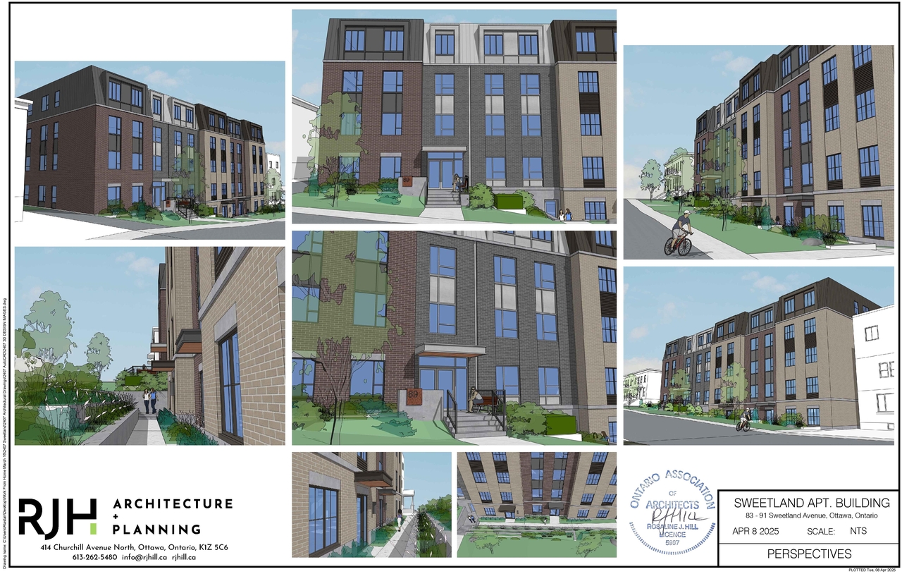 Rendering of building from page 1 of the file '2025-04-17 - Renderings - D02-02-25-0013'