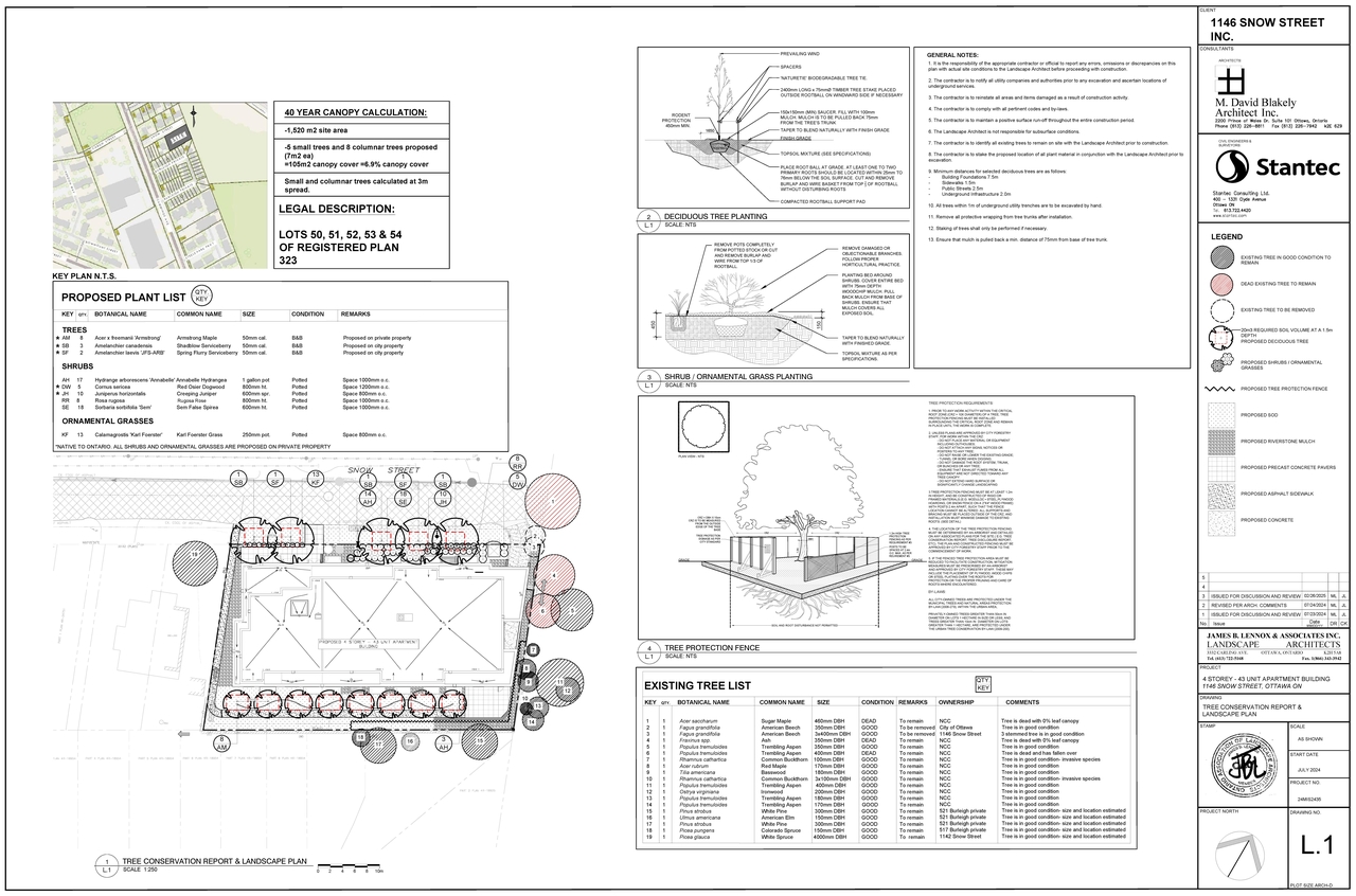 Construction site plan for project from page 12 of the file '2025-03-07 - Design Brief - D02-02-25-0016'