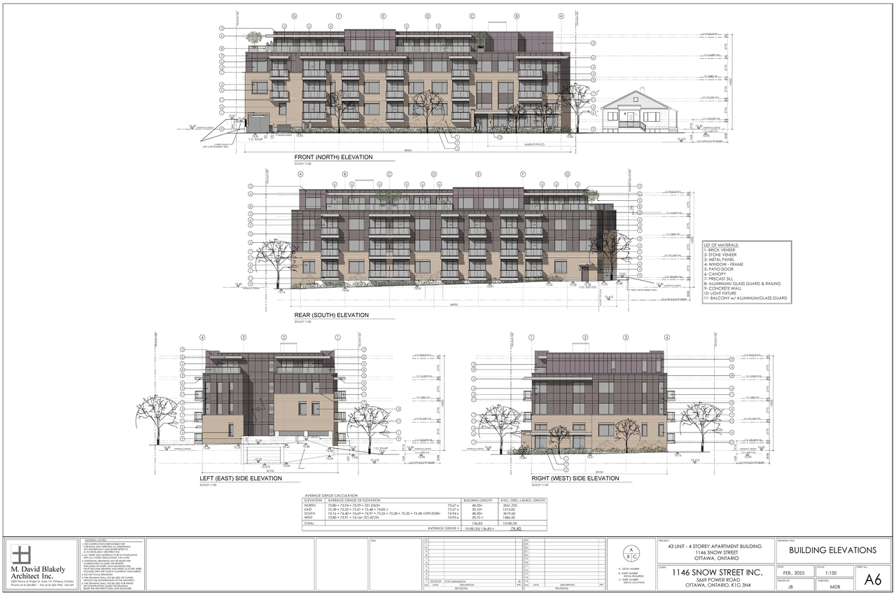 Rendering of building from page 18 of the file '2025-03-07 - Design Brief - D02-02-25-0016'