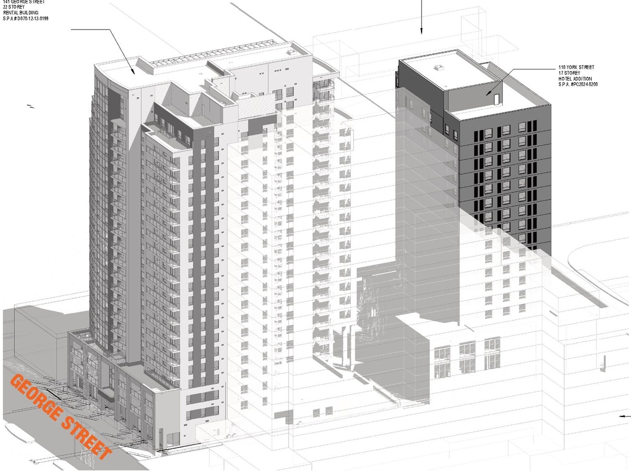 Rendering of building from page 23 of the file '2025-08-05 - UDRP Report - D02-02-25-0020'