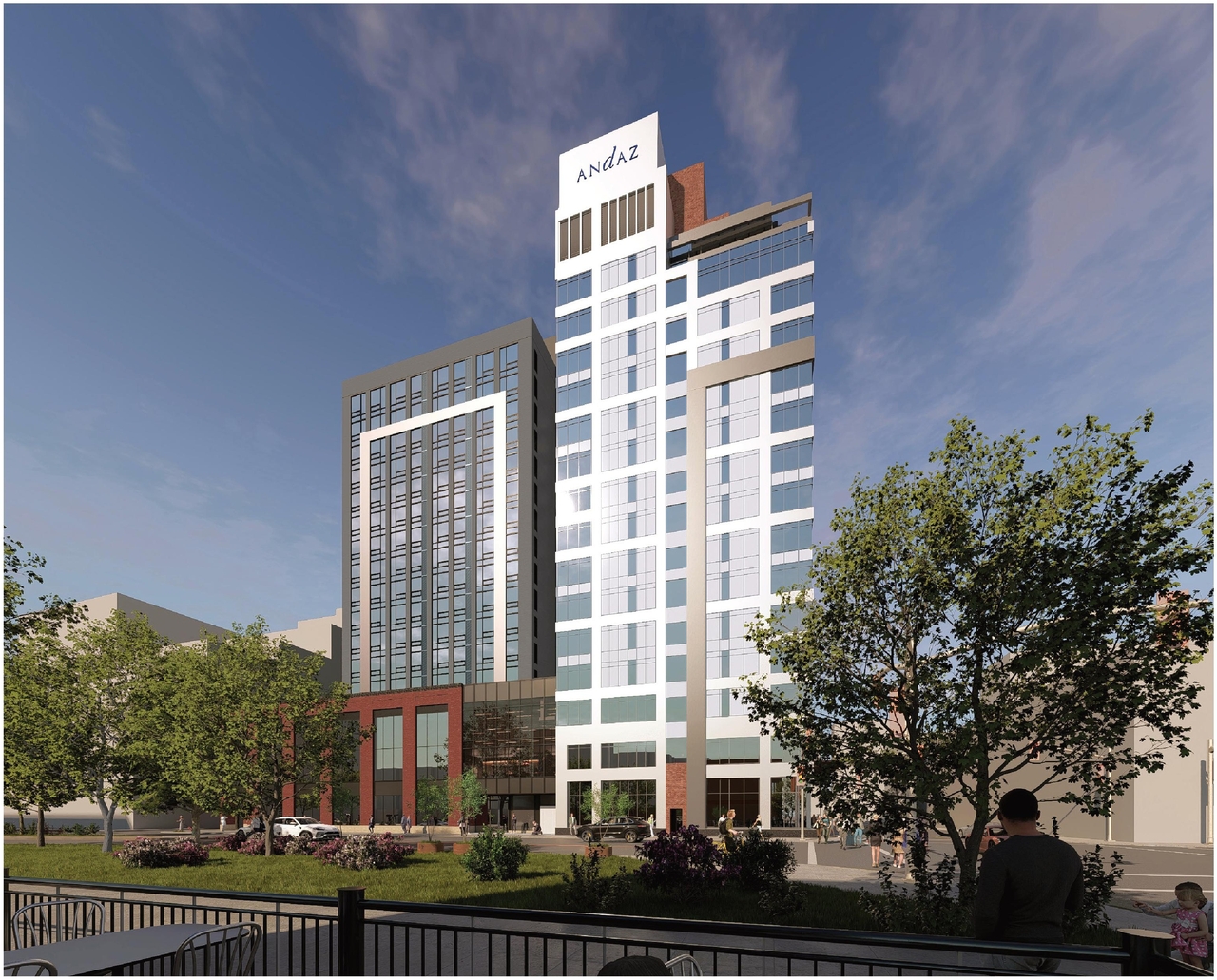 Rendering of building from page 30 of the file '2025-08-05 - UDRP Report - D02-02-25-0020'