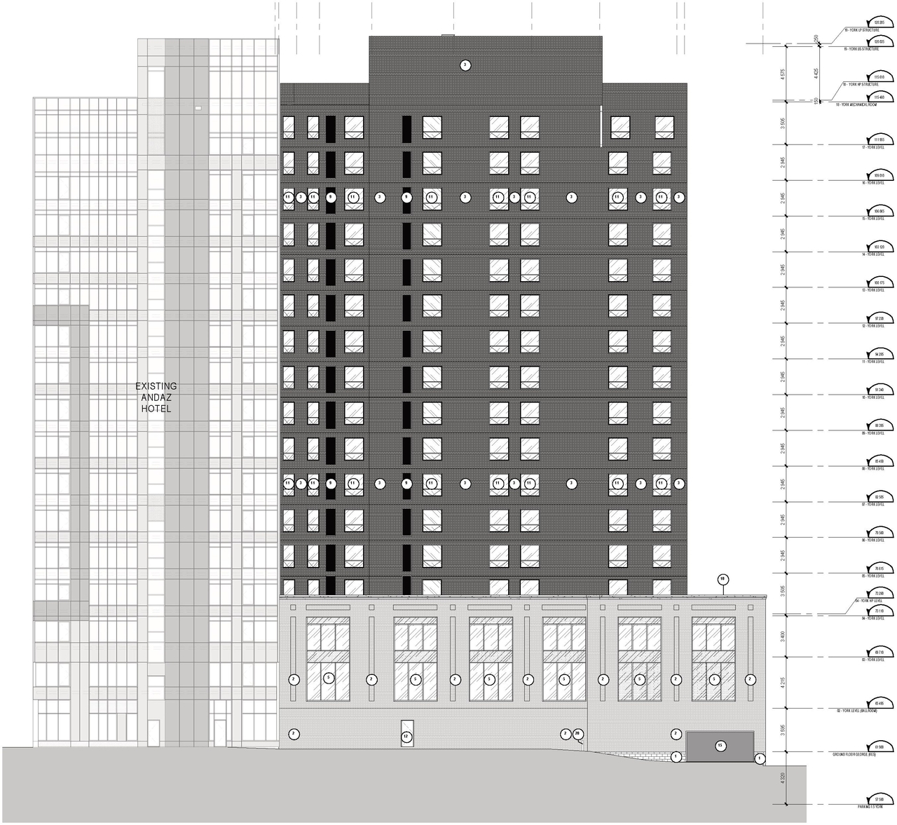 Rendering of building from page 40 of the file '2025-08-05 - UDRP Report - D02-02-25-0020'