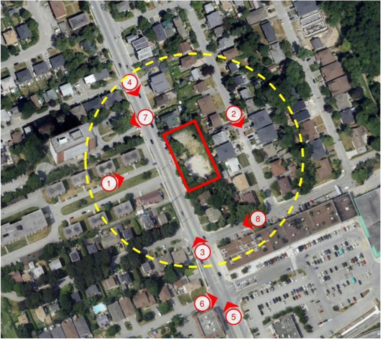 Construction site plan for project from page 11 of the file '2025-04-01 - Urban Design Brief - D02-02-25-0021'