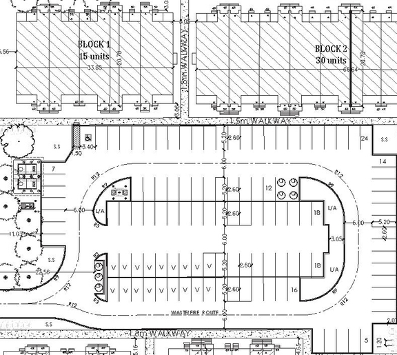 Construction site plan for project from page 14 of the file '2025-05-16 - Urban Design Brief - D02-02-25-0031'