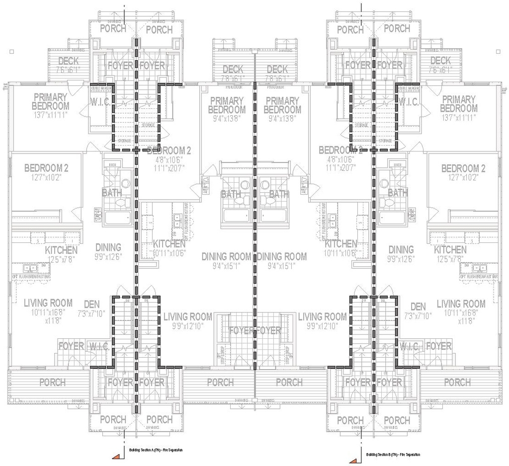 Floor plan for project from page 18 of the file '2025-05-16 - Urban Design Brief - D02-02-25-0031'