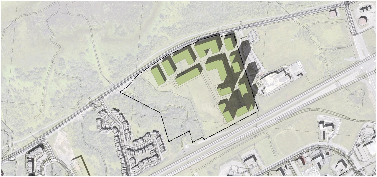 Construction site plan for project from page 49 of the file '2025-06-02 - Design Brief - D02-02-25-0037'