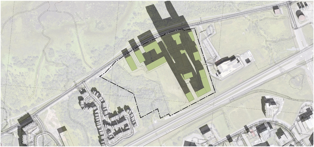 Construction site plan for project from page 56 of the file '2025-06-02 - Design Brief - D02-02-25-0037'